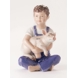 Boy with piglet, Royal Copenhagen figurine no. 436