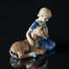 Girl with foal, Royal Copenhagen figurine no. 448