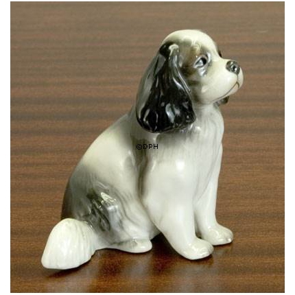 Cavalier King Charles, Royal Copenhagen dog figurine no. 515