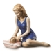 Mother with baby on pillow, Royal Copenhagen figurine no. 543