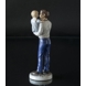 Father with girl on his arm, Royal Copenhagen figurine no. 547