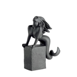 Christel Zodiac Figurines(21st December to 19th January), Capricorn, Royal Copenhagen figurine, black