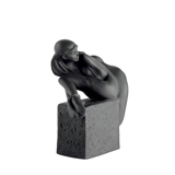 Christel Zodiac Figurines, Pisces(20th February to 20th March), Royal Copenhagen figurine, black