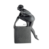 Christel Zodiac Figurines, Aries(20th March to 20th April), Royal Copenhagen figurine, black