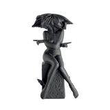 Christel Zodiac Figurines, Gemini(22nd May to 21st June), Royal Copenhagen figurine, black