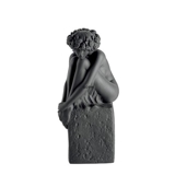 Christel Zodiac Figurines, Virgo(23rd August to 22nd September), Royal Copenhagen figurine, black