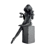 Christel Zodiac Figurines, Libra (23rd September to23rd October), Royal Copenhagen figurine, black