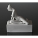 Perfectio kvindeskulptur, Royal Copenhagen figur nr. 657, hvid