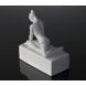 Perfectio kvindeskulptur, Royal Copenhagen figur nr. 657, hvid