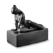 Perfectio kvindeskulptur, Royal Copenhagen figur nr. 661, sort
