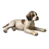 Hund, Pointerhvalp, Royal Copenhagen hunde figur