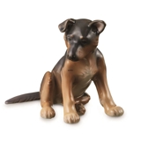 German Shepherd Puppy Dog, Royal Copenhagen dog figurine