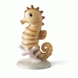 Sea horse, Royal Copenhagen Fortuna luck figurine no. 685