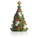 Der jährliche Weihnachtsbaum 2010, mit Ornamenten und einem goldenen Stern