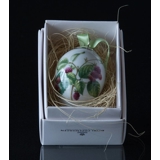 Raspberry porcelain egg, Royal Copenhagen Easter Egg 2015