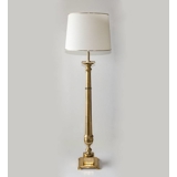 Floor lamp brass finish in classic style