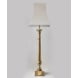 Floor lamp brass finish in classic style