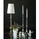 Candleholder Nickel/silver Finish 48 cm, Small