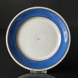 Liselund, Plate 17cm no. 617, Dark blue, Royal Copenhagen