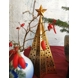 Christmas Tree in Gold Finish 44 cm, Small