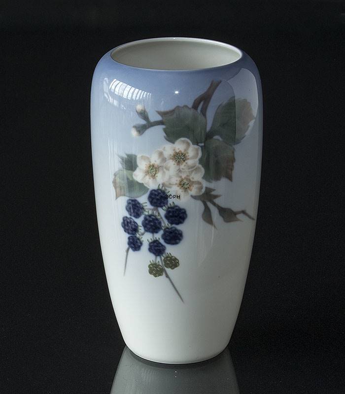 hat gryde nægte Vase med brombærranke, Royal Copenhagen nr. 288-1049 eller 735 | Nr.  1288735 | Alt. R288-1049 | DPH Trading