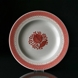 Royal Copenhagen/Aluminia Tranquebar, rot, Teller 25cm Nr. 13/948