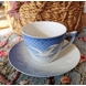 Möwegeschirr ohne Gold, Kaffeetasse mit Untertasse Nr. 102 oder 071