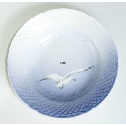 Service Seagull without gold, deep plate 24cm no. 605 or 22