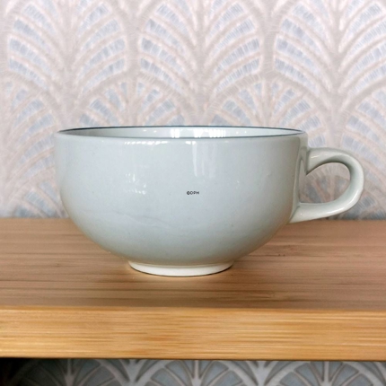 Blaue Kante, Mokkatasse nur tasse, Royal Copenhagen