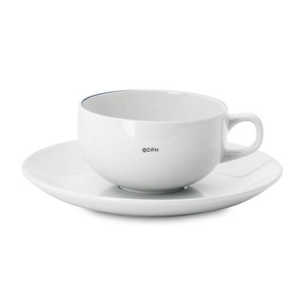 Blaue Kante, Kaffeetasse, Inhalt 15 cl, Royal Copenhagen