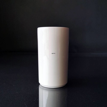 Blaue Kante, Vase Nr. 3580-3098 oder 678, Royal Copenhagen