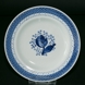 Royal Copenhagen/Aluminia Tranquebar, blue, plate 19cm no. 619