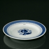 Royal Copenhagen/Aluminia Tranquebar, blue, flat plate 21cm