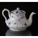 Blue traditional Tea Pot, Blue Fluted Bing & Grondahl