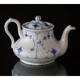 Blue traditional Tea Pot, Blue Fluted Bing & Grondahl