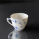 Blue fluted/Blue Traditionel tableware Expess coffee cup and saucer no. 108 B, Bing & Grondahl
