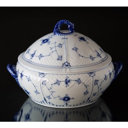 Blue traditional Small Tureen, Blue Fluted Bing & Grondahl no. 181