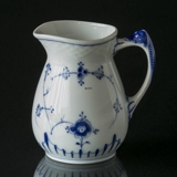 Blue traditional cream jug, large 2.5 dl. Blue Fluted Bing & Grondahl