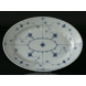 Blue traditional Oval dish 40 cm, Blue Fluted Bing & Grondahl no. 15 or 315