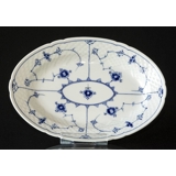Blue traditional Oval Dish 25.5 cm, Blue Fluted Bing & Grondahl