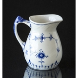 Blue traditional cream jug, small 1.5 dl. Blue Fluted Bing & Grondahl