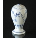 Blue traditional salt shaker, Blue Fluted Bing & Grondahl no. 541