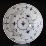 Blue traditional Deep plate 21 cm, Blue Fluted Bing & Grondahl