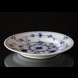 Blue traditional flat plate 17.5 cm, Blue Fluted Bing & Grondahl no. 618