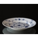 Blue traditional flat plate 21 cm, Blue Fluted Bing & Grondahl no. 621