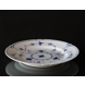Blue traditional flat plate 24 cm, Blue Fluted Bing & Grondahl no. 624