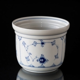 Blue traditional flowerpot, small. Bing & Grondahl ø14cm