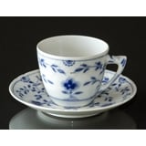 Butterfly tableware coffee cup with saucer, Bing & Grondahl no. 102