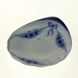 Empire tableware mussel shaped dish, 9 cm, Bing & Grondahl no. 200 or 330
