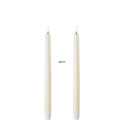 UYUNI Lighting LED Taper Candle, Medium 2 Pack